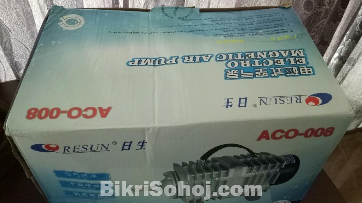 Resun 008- Air Pump একুরিয়াম / বায়োফ্লক এর জন্য